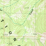 United States Geological Survey Bruin Hill, ID-MT (1985, 24000-Scale) digital map