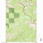 United States Geological Survey Bruin Hill, ID-MT (1994, 24000-Scale) digital map