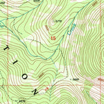United States Geological Survey Bruin Hill, ID-MT (1994, 24000-Scale) digital map