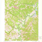 United States Geological Survey Bruin, KY (1971, 24000-Scale) digital map