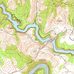 United States Geological Survey Bruin, KY (1971, 24000-Scale) digital map
