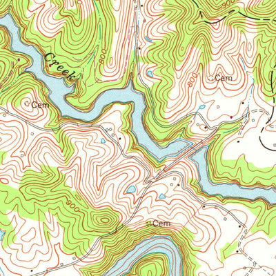 United States Geological Survey Bruin, KY (1971, 24000-Scale) digital map