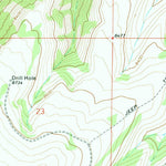 United States Geological Survey Bruin Point, UT (1972, 24000-Scale) digital map