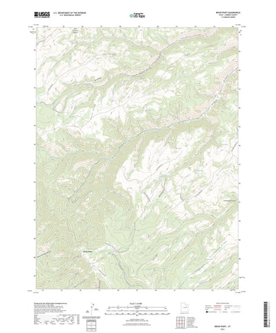 United States Geological Survey Bruin Point, UT (2023, 24000-Scale) digital map
