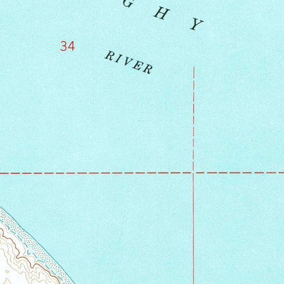 United States Geological Survey Brule NE, NE (1971, 24000-Scale) digital map