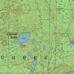 United States Geological Survey Brule, WI (1984, 24000-Scale) digital map
