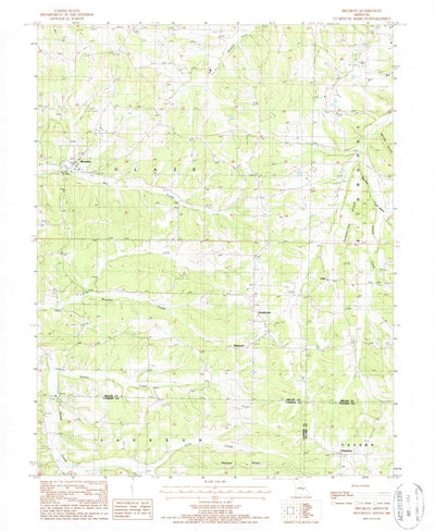 United States Geological Survey Brumley, MO (1987, 24000-Scale) digital map