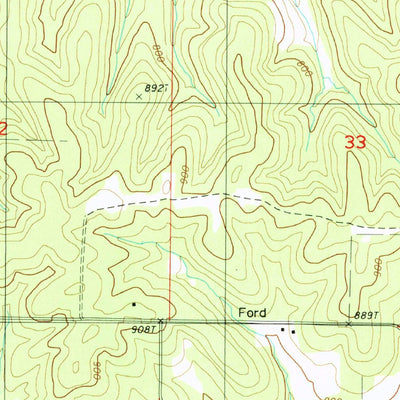 United States Geological Survey Brumley, MO (1987, 24000-Scale) digital map
