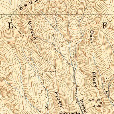 United States Geological Survey Brumley, VA (1939, 24000-Scale) digital map