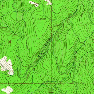 United States Geological Survey Brundage Mountain, ID (1963, 24000-Scale) digital map