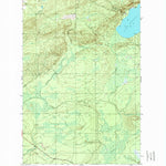 United States Geological Survey Bruneau Creek, MI (1946, 24000-Scale) digital map