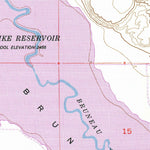 United States Geological Survey Bruneau, ID (1947, 24000-Scale) digital map