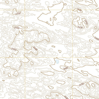 United States Geological Survey Bruner Lake, NE (2021, 24000-Scale) digital map