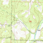 United States Geological Survey Bruner, MO (1982, 24000-Scale) digital map