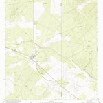 United States Geological Survey Bruni, TX (1972, 24000-Scale) digital map
