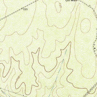 United States Geological Survey Bruni, TX (1972, 24000-Scale) digital map