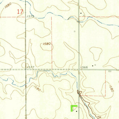 United States Geological Survey Bruning, NE (1960, 24000-Scale) digital map