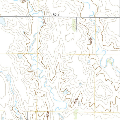 United States Geological Survey Bruning, NE (2021, 24000-Scale) digital map