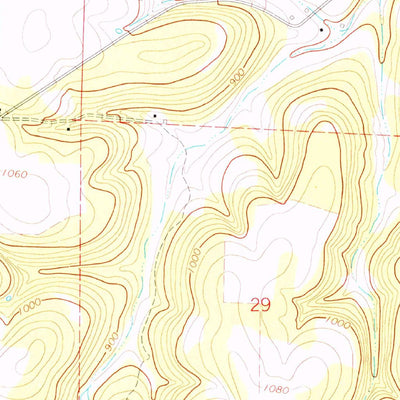 United States Geological Survey Bruno, AR (1967, 24000-Scale) digital map