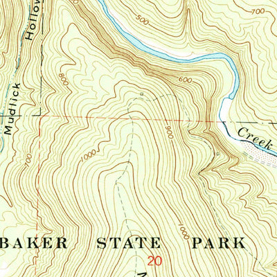 United States Geological Survey Brunot, MO (1968, 24000-Scale) digital map