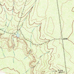 United States Geological Survey Brunson Ranch, TX (1970, 24000-Scale) digital map