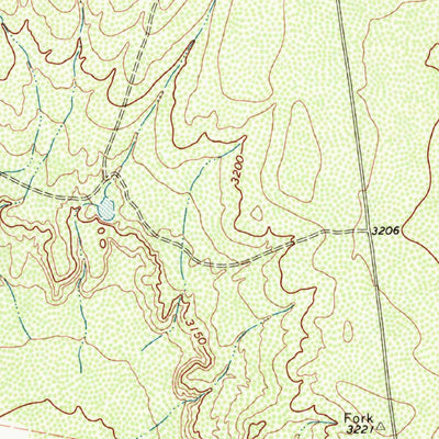United States Geological Survey Brunson Ranch, TX (1970, 24000-Scale) digital map
