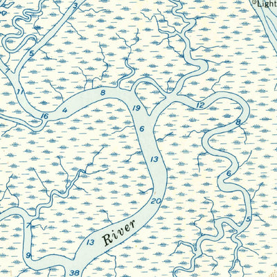 United States Geological Survey Brunswick East, GA (1956, 24000-Scale) digital map