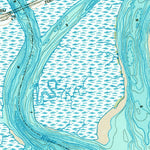 United States Geological Survey Brunswick East, GA (1993, 24000-Scale) digital map