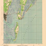 United States Geological Survey Brunswick, GA (1945, 62500-Scale) digital map