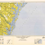 United States Geological Survey Brunswick, GA (1948, 250000-Scale) digital map