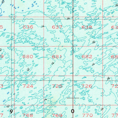 United States Geological Survey Brunswick, GA (1956, 250000-Scale) digital map