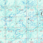 United States Geological Survey Brunswick, GA (1956, 250000-Scale) digital map