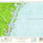 United States Geological Survey Brunswick, GA (1961, 250000-Scale) digital map