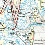 United States Geological Survey Brunswick, GA (1978, 250000-Scale) digital map
