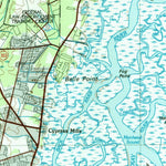 United States Geological Survey Brunswick, GA (1981, 100000-Scale) digital map