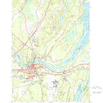 United States Geological Survey Brunswick, ME (1980, 24000-Scale) digital map
