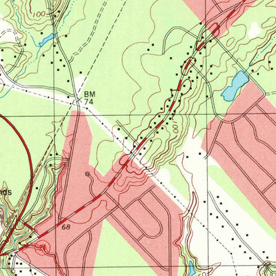 United States Geological Survey Brunswick, ME (1996, 24000-Scale) digital map