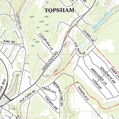 United States Geological Survey Brunswick, ME (2021, 24000-Scale) digital map