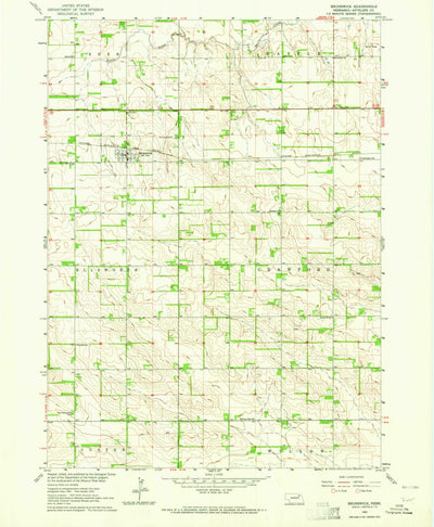 United States Geological Survey Brunswick, NE (1963, 24000-Scale) digital map