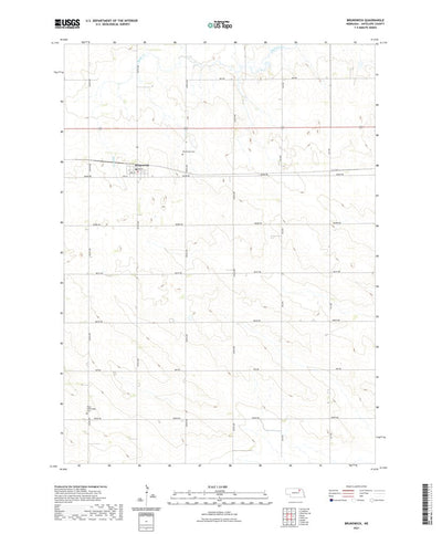 United States Geological Survey Brunswick, NE (2021, 24000-Scale) digital map