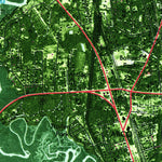 United States Geological Survey Brunswick West, GA (1979, 24000-Scale) digital map