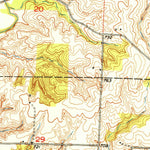 United States Geological Survey Brunswick West, MO (1951, 24000-Scale) digital map
