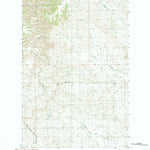 United States Geological Survey Brusett, MT (1983, 24000-Scale) digital map