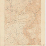 United States Geological Survey Brush Creek, CA (1949, 24000-Scale) digital map
