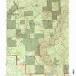 United States Geological Survey Brush Creek, CA (1994, 24000-Scale) digital map