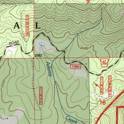 United States Geological Survey Brush Creek, CA (1994, 24000-Scale) digital map
