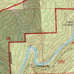 United States Geological Survey Brush Creek, CA (1994, 24000-Scale) digital map