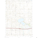United States Geological Survey Brush Creek, MN (2022, 24000-Scale) digital map