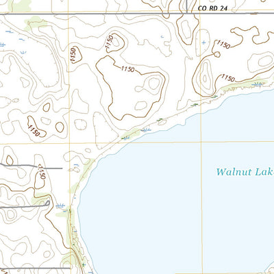 United States Geological Survey Brush Creek, MN (2022, 24000-Scale) digital map