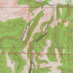 United States Geological Survey Brush Creek, MO (1979, 24000-Scale) digital map